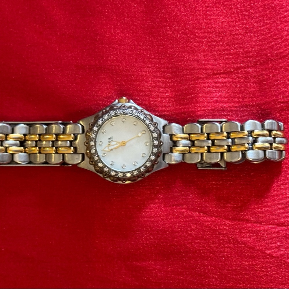 Fossil Two-Tone Crystal Women's Watch